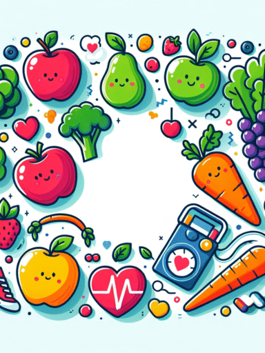 Poster Makanan Sehat Kartun: Inspirasi Kreatif untuk Gaya Hidup Lebih Baik