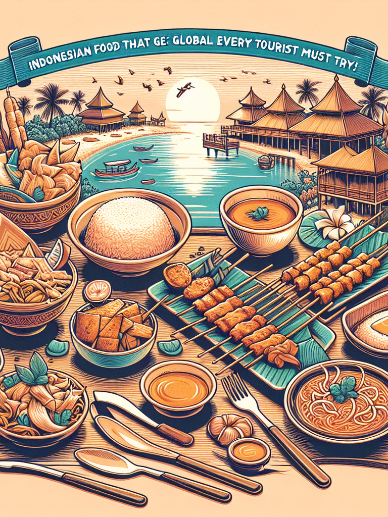 Makanan Indonesia yang Mendunia yang Harus Dicoba Setiap Wisatawan