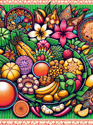 Kreasi Poster Makanan Tradisional Indonesia yang Menggugah Selera