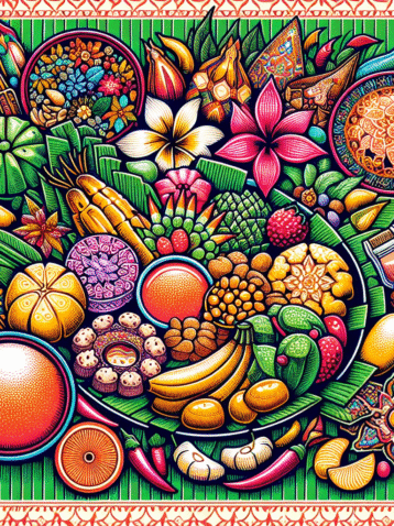 Kreasi Poster Makanan Tradisional Indonesia yang Menggugah Selera