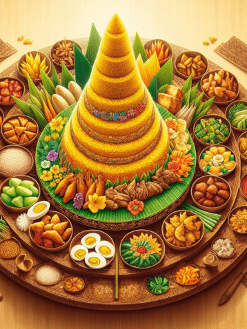 Sejarah dan Filosofi Nasi Tumpeng dalam Tradisi Indonesia