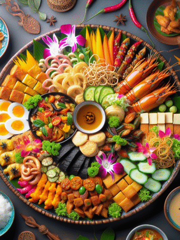 Kreasi Plating Makanan Indonesia yang Memukau Selera