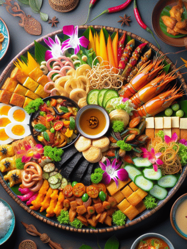 Kreasi Plating Makanan Indonesia yang Memukau Selera