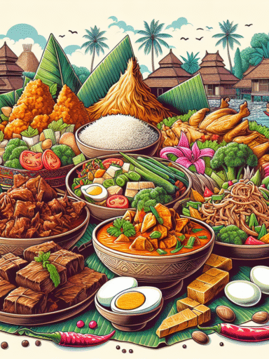 Eksplorasi Makanan Favorit Indonesia: Dari Rendang hingga Gado-Gado
