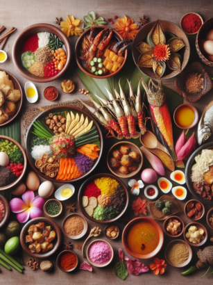 Menggali Pesona Sketsa Makanan Tradisional Indonesia dalam Seni Visual