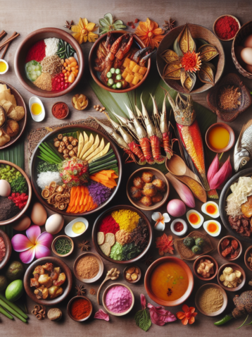 Menggali Pesona Sketsa Makanan Tradisional Indonesia dalam Seni Visual