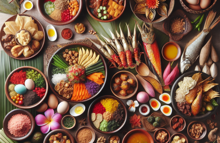 Menggali Pesona Sketsa Makanan Tradisional Indonesia dalam Seni Visual